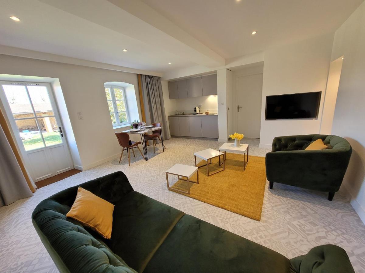 Lodges En Pierres Dorees Saint-Germain-Nuelles Eksteriør billede