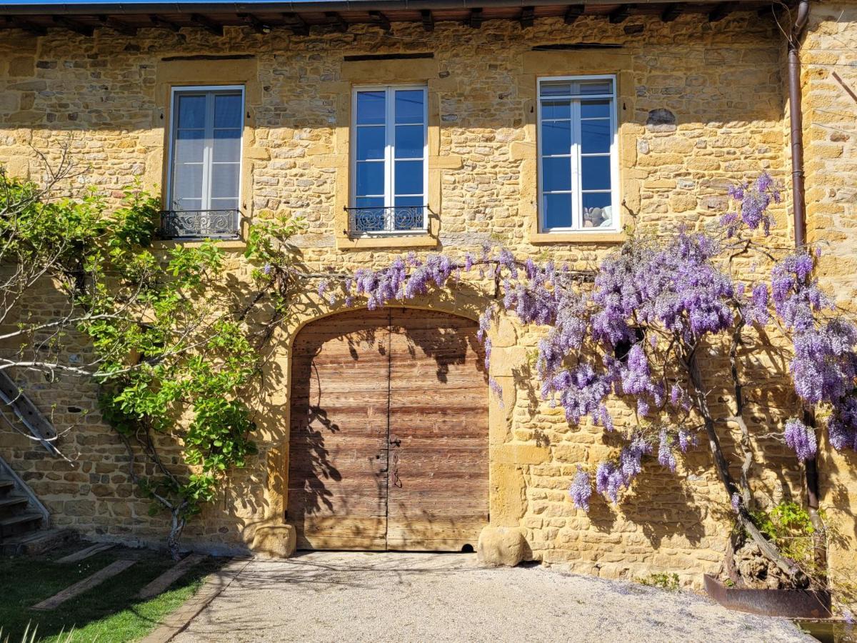 Lodges En Pierres Dorees Saint-Germain-Nuelles Eksteriør billede